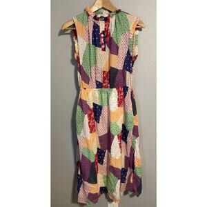 & Other Stories Womens Dress Size US 4 EU 36 Floral Patchwork Cottageore Sally